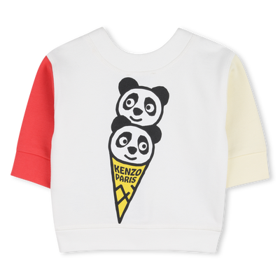 SWEAT ZIPP&Eacute; &Agrave; CAPUCHE KENZO KIDS GARCON