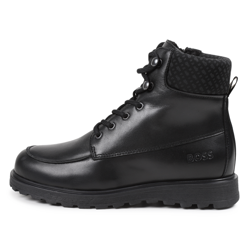 Bottines à lacets et fermeture  zipée BOSS 
                    GARCON