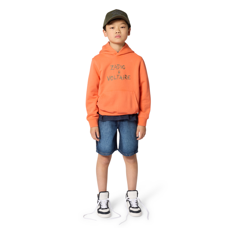 SWEAT &Agrave; CAPUCHE ZADIG & VOLTAIRE 
                        GARCON