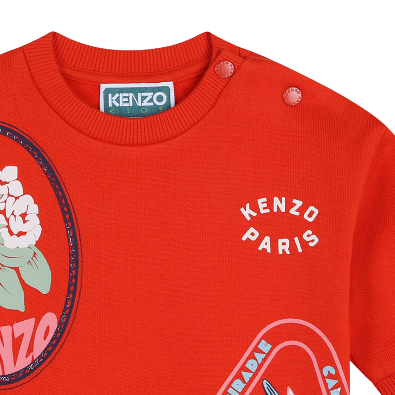 Sweat-shirt en molleton KENZO KIDS 
                    FILLE