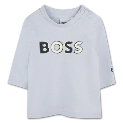 T-shirt avec imprimé sigle BOSS GARCON