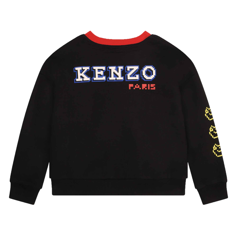 Sweat-shirt en coton imprimé KENZO KIDS 
                    GARCON