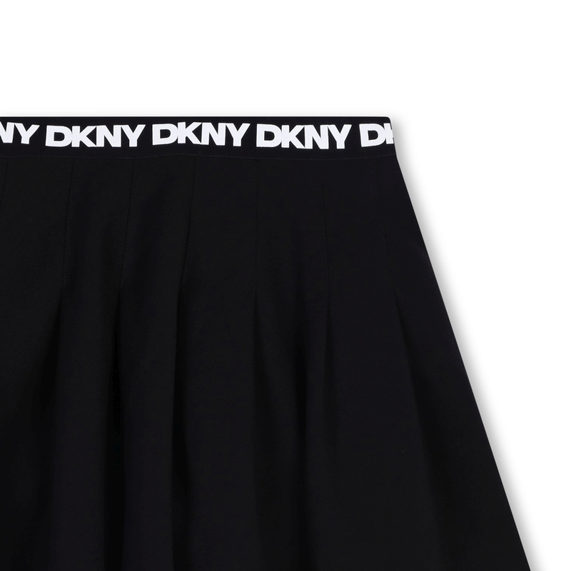 Jupe plissée taille élastiquée DKNY 
                    FILLE