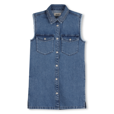 ROBE CHEMISE SANS MANCHES ZADIG & VOLTAIRE FILLE