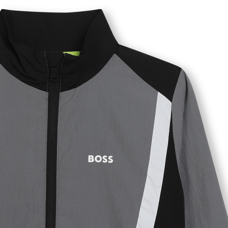 Sweat-shirt zippé col montant BOSS 
                    GARCON