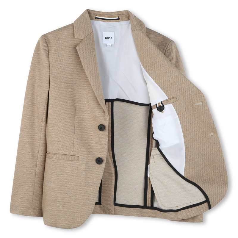Veste unie boutonnée BOSS 
                    GARCON