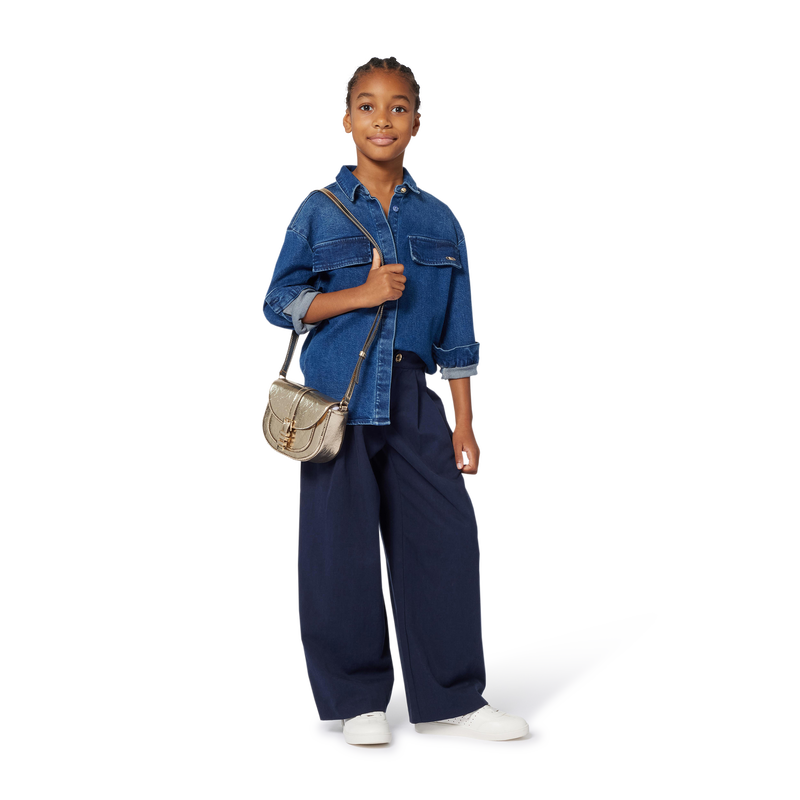 Pantalon large en sergé MICHAEL KORS 
                    FILLE