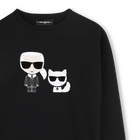 ROBE MANCHES LONGUES KARL LAGERFELD KIDS 
                    FILLE