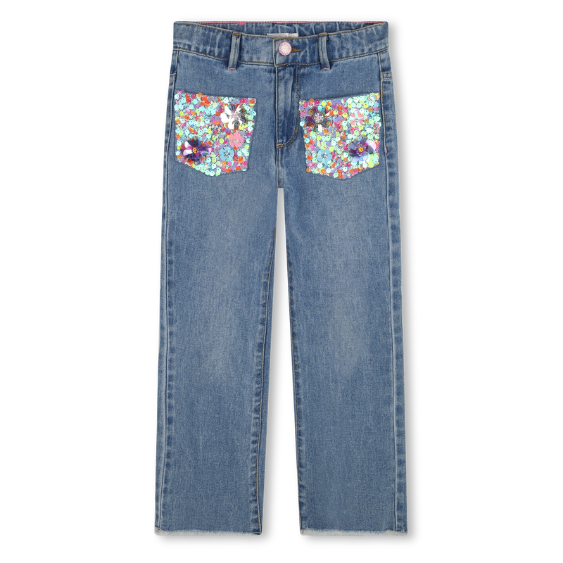 Jean orné de sequins BILLIEBLUSH 
                    FILLE