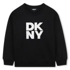 Sweat en molleton, BLACK, hi-res