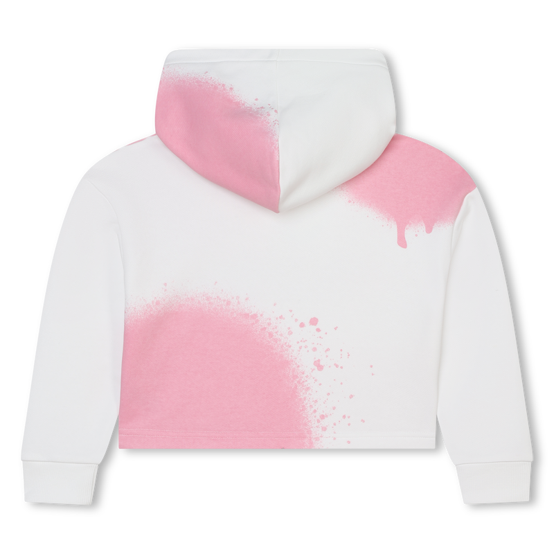 Sweat-shirt court molletonné THE MARC JACOBS 
                    FILLE