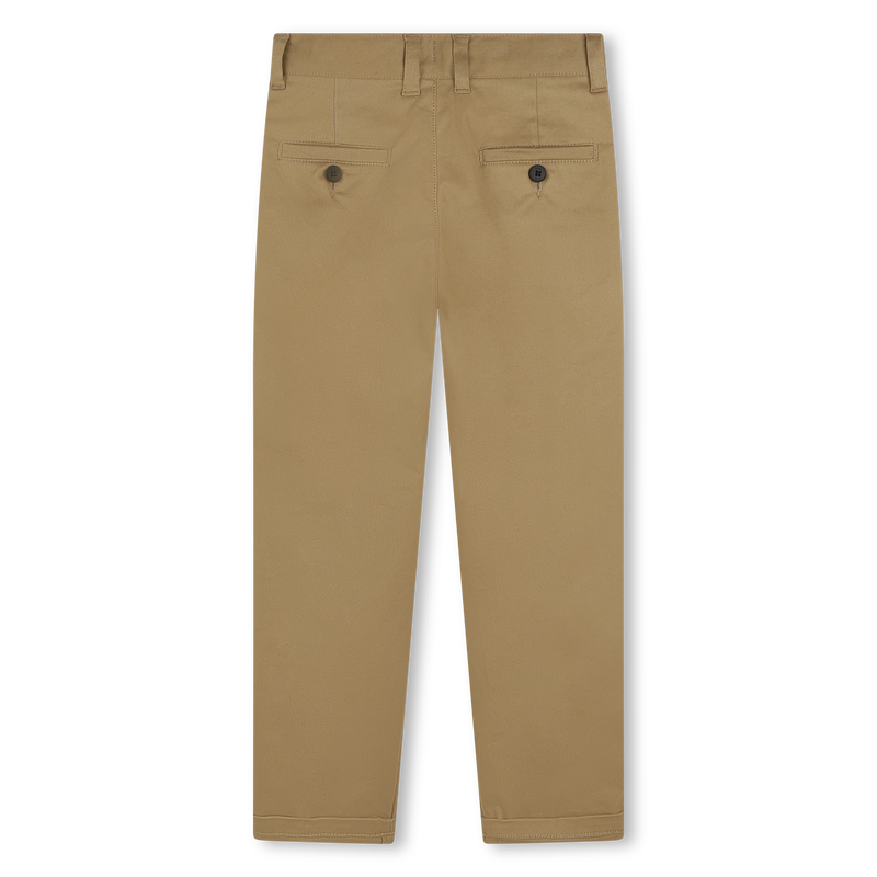 Pantalon chino uni BOSS 
                        GARCON