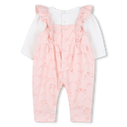 Ensemble tee-shirt + salopette KENZO KIDS 
                    FILLE