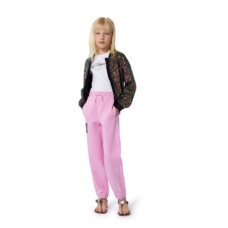 Bomber en sequins brodés KARL LAGERFELD KIDS 
                    FILLE