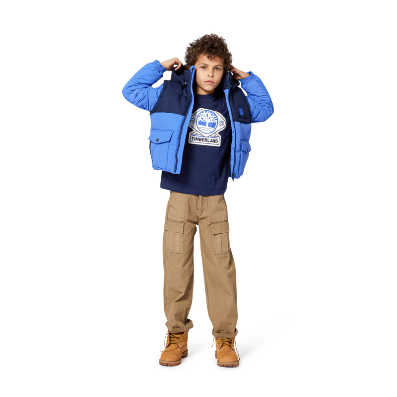 Doudoune à manches et capuches amovibles TIMBERLAND 
                    GARCON