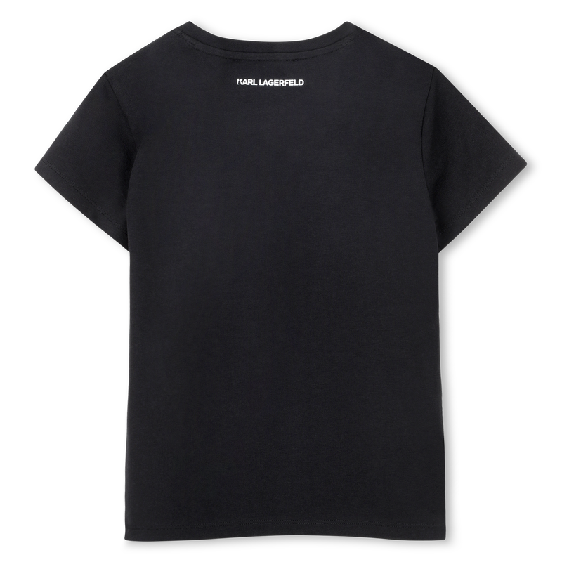 T-SHIRT MANCHES COURTES KARL LAGERFELD KIDS 
                        FILLE