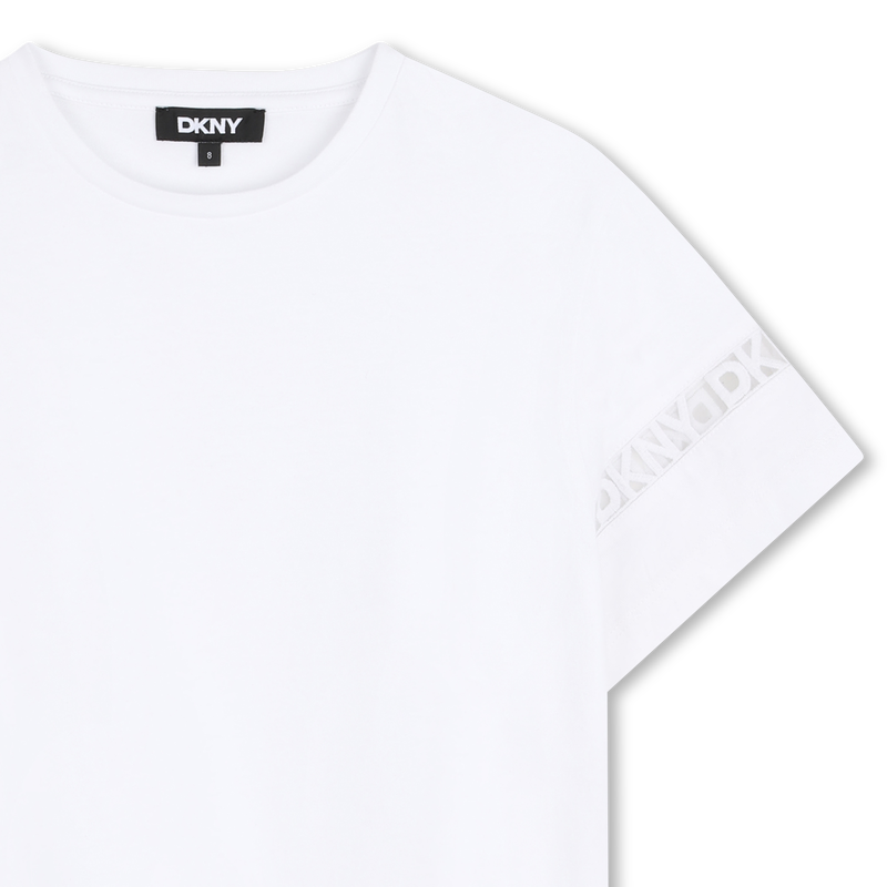 T-SHIRT MANCHES COURTES DKNY 
                        FILLE