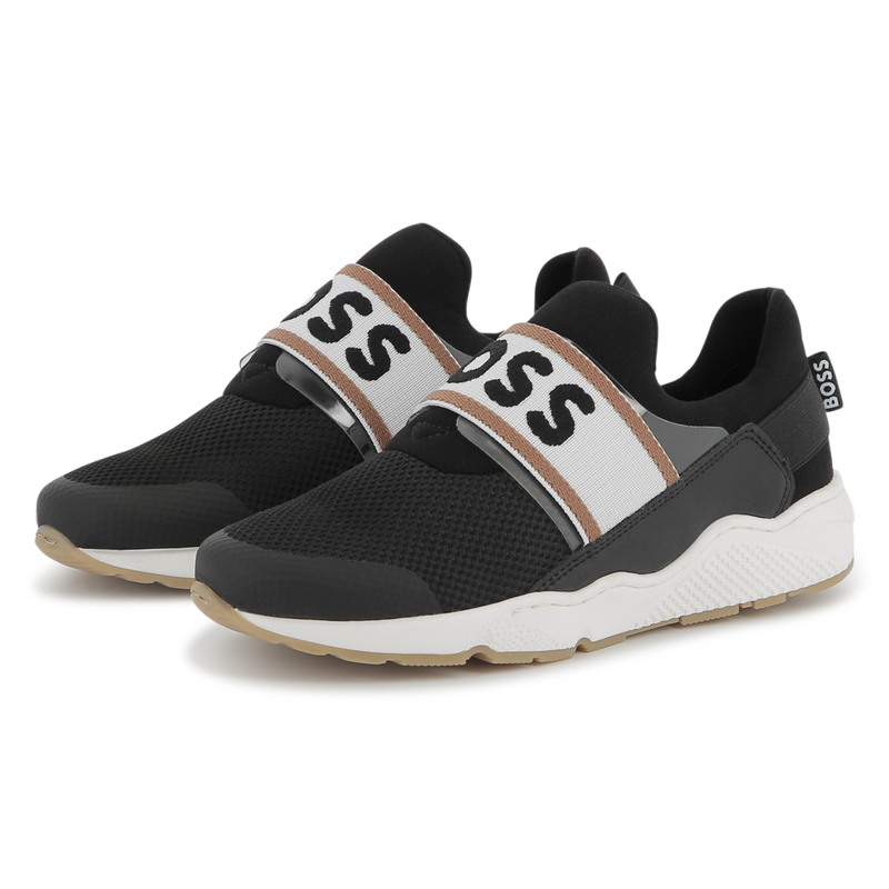 Baskets basses &eacute;lastiqu&eacute;es BOSS 
                        GARCON