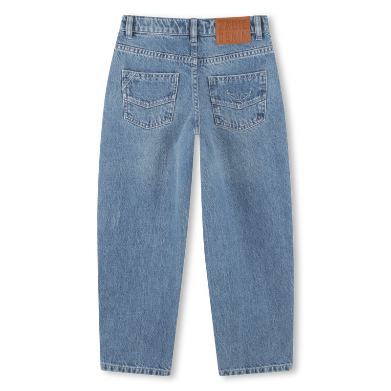 Jean droit à taille ajustable ZADIG & VOLTAIRE 
                    FILLE
