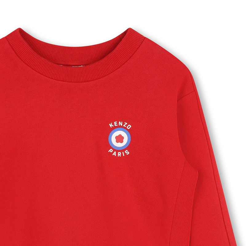 Sweat-shirt molletonné imprimé KENZO KIDS 
                    GARCON