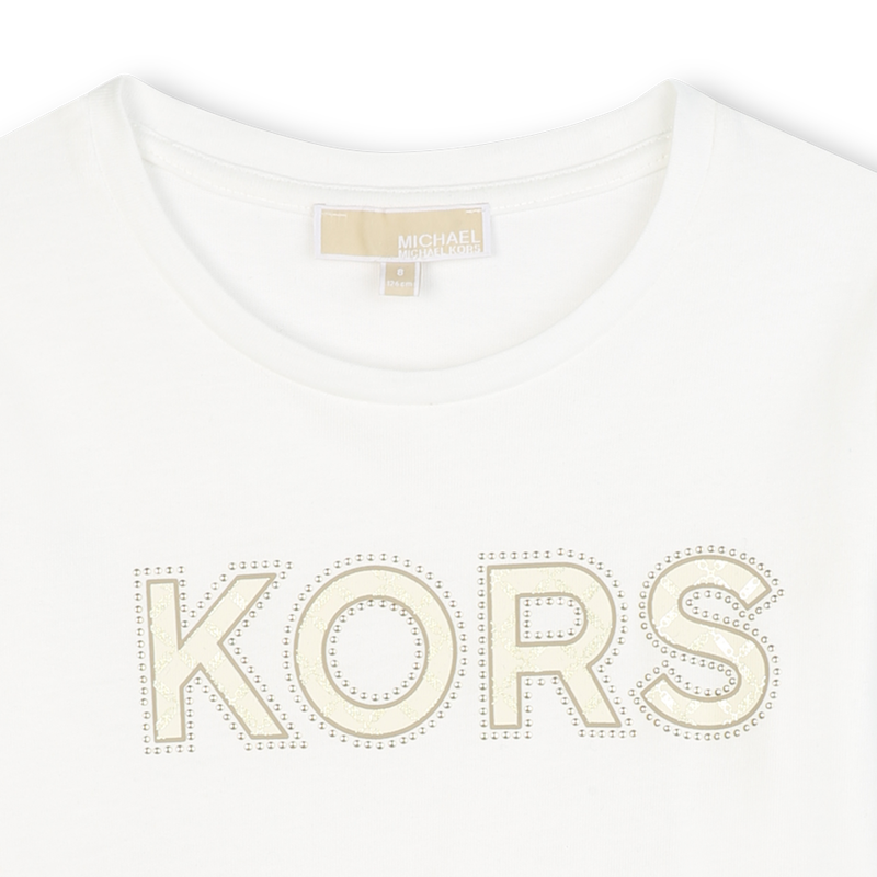T-shirt manches longues en jersey MICHAEL KORS 
                    FILLE