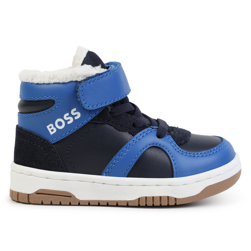 Baskets à lacets et bande auto-agrippante BOSS 
                    GARCON