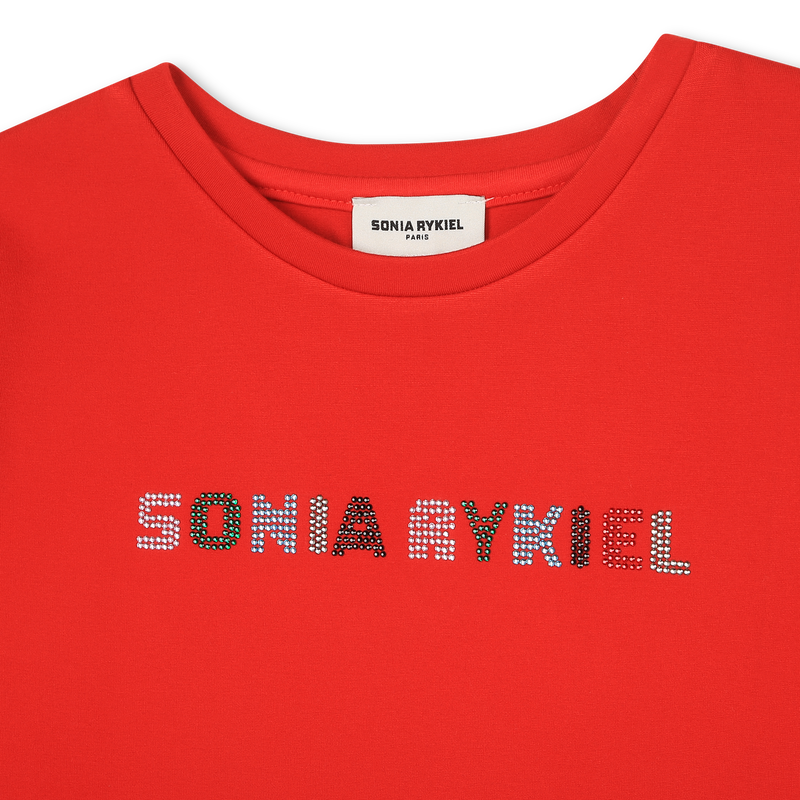 Robe fantaisie à strass SONIA RYKIEL 
                    FILLE