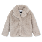 Manteau en polaire duveteuse DKNY 
                    FILLE
