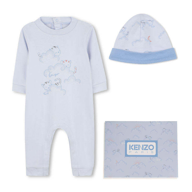 Ensemble combinaison + bonnet KENZO KIDS 
                        GARCON