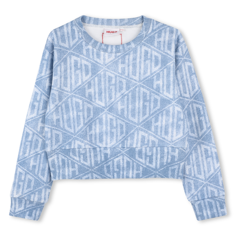 Sweat-shirt en molleton Hugo 
                        FILLE