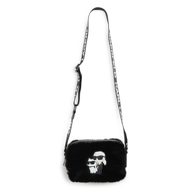 Sac à main avec badge KARL LAGERFELD KIDS 
                    FILLE
