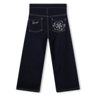Pantalon en denim KENZO KIDS 
                    FILLE