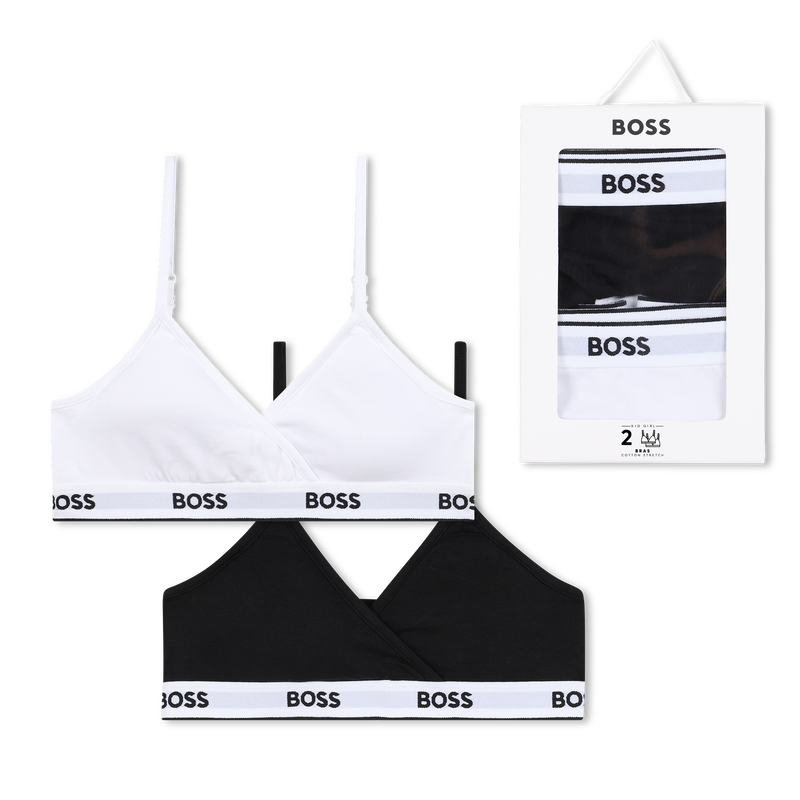 Lot de 2 brassières BOSS 
                    FILLE
