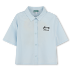 Chemise &agrave; manches courtes KENZO KIDS 
                    FILLE
