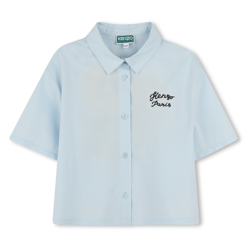 Chemise &agrave; manches courtes KENZO KIDS 
                        FILLE