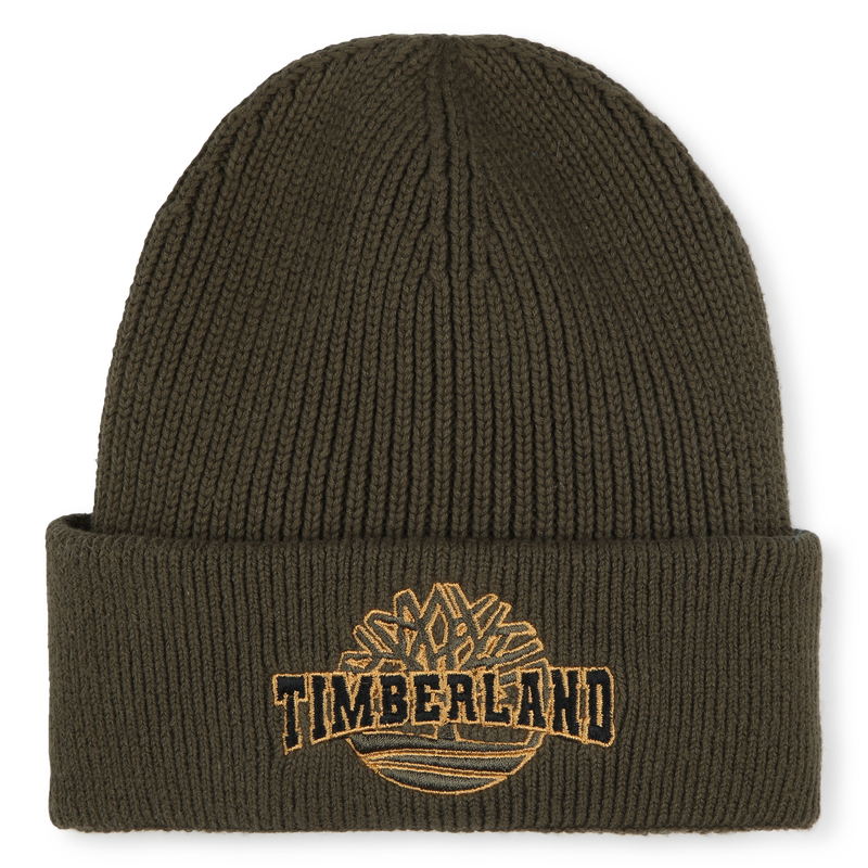 Bonnet brodé en tricot TIMBERLAND 
                    GARCON
