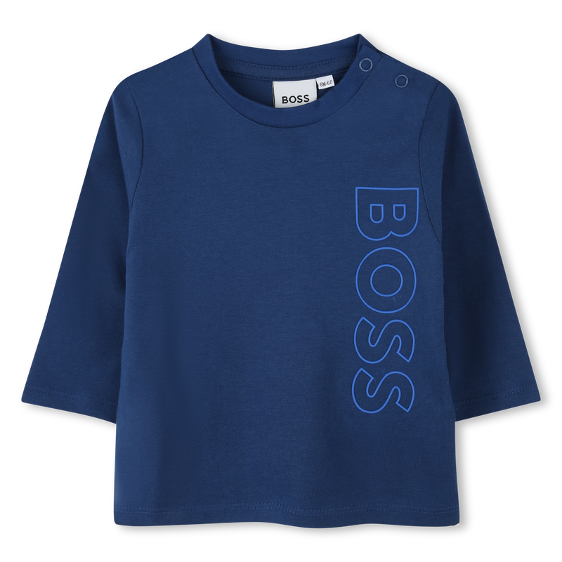 T-shirt sigle vertical BOSS 
                    GARCON