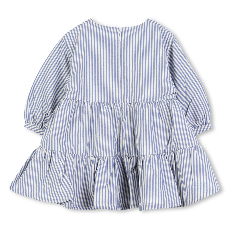 Robe &agrave; manches longues bouffantes KENZO KIDS 
                        FILLE