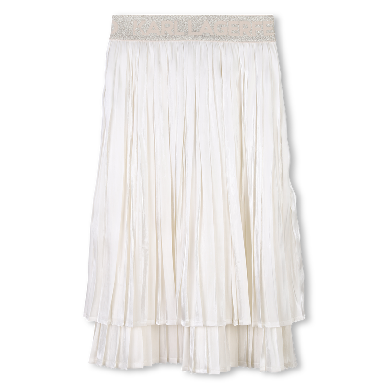 Jupe plissée en voile KARL LAGERFELD KIDS 
                    FILLE
