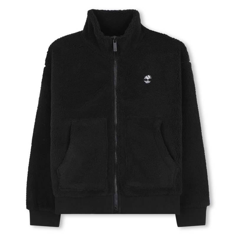 Cardigan peluche fermeture zipp&eacute;e TIMBERLAND 
                        GARCON