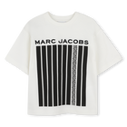 T-shirt en coton bicolore, IVOIRE PASTEL, hi-res