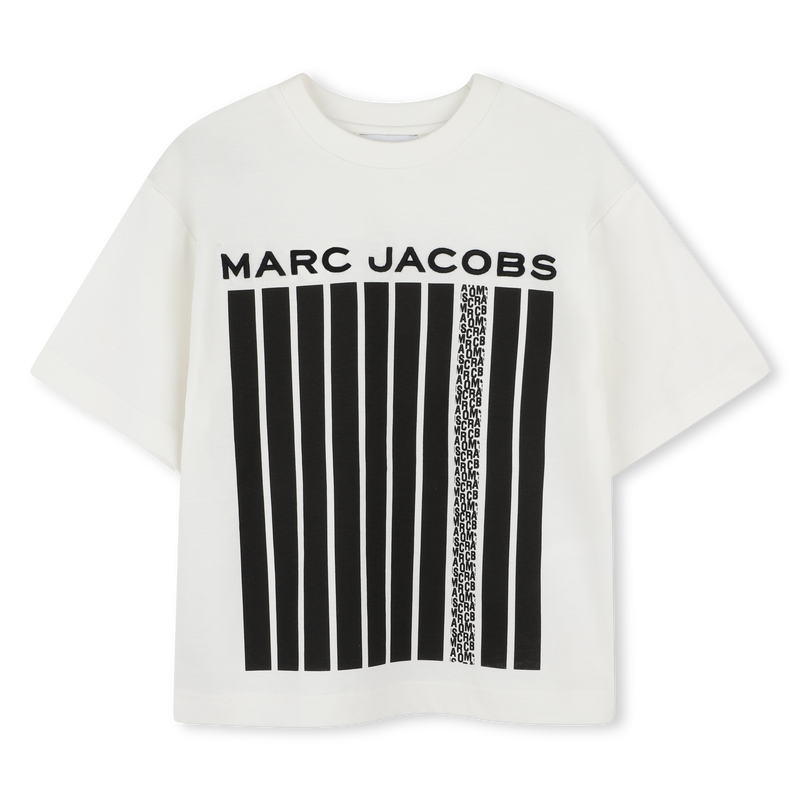 T-shirt en coton bicolore MARC JACOBS 
                        GARCON
