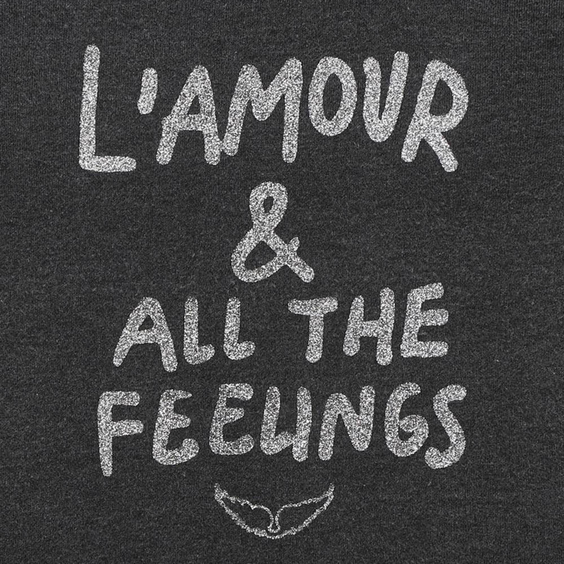Sweat-shirt en molleton ZADIG & VOLTAIRE 
                    FILLE