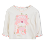 T-shirt en coton BILLIEBLUSH 
                    FILLE