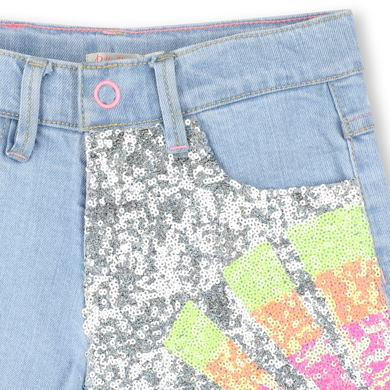 Short ajustable en jean BILLIEBLUSH 
                        FILLE