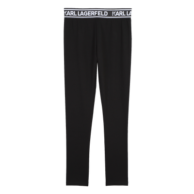 Legging avec taille m&eacute;tallis&eacute;e KARL LAGERFELD KIDS FILLE