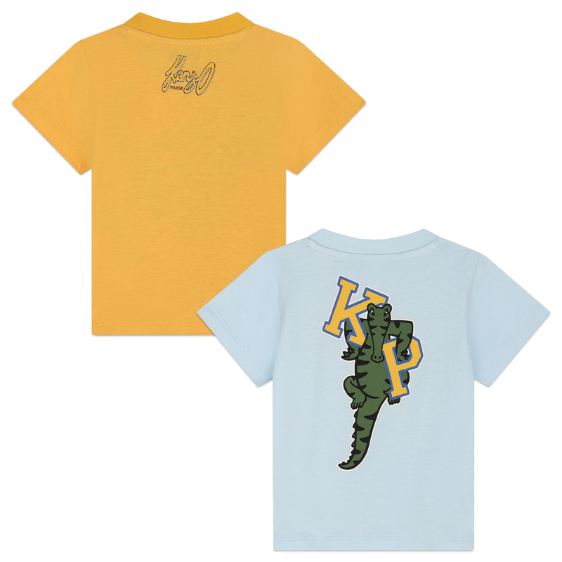 2 T-shirts à manches courtes KENZO KIDS 
                    GARCON