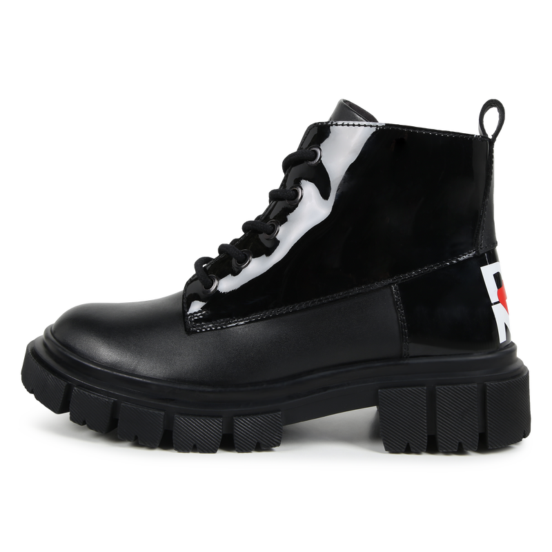 Bottines &agrave; fermeture zipp&eacute;e DKNY 
                        FILLE