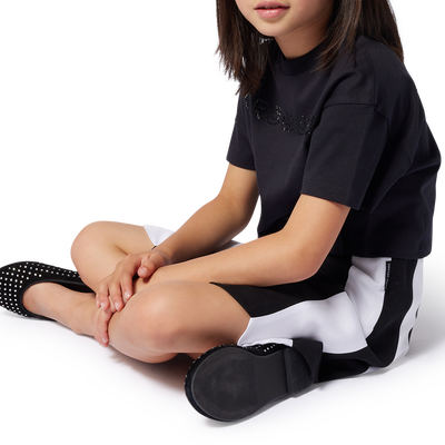 Jupe de c&eacute;r&eacute;monie ray&eacute;e MARC JACOBS FILLE