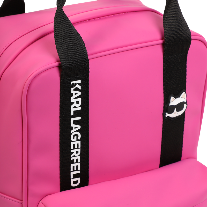 Sac &agrave; dos &agrave; doubles poign&eacute;es KARL LAGERFELD KIDS 
                        FILLE